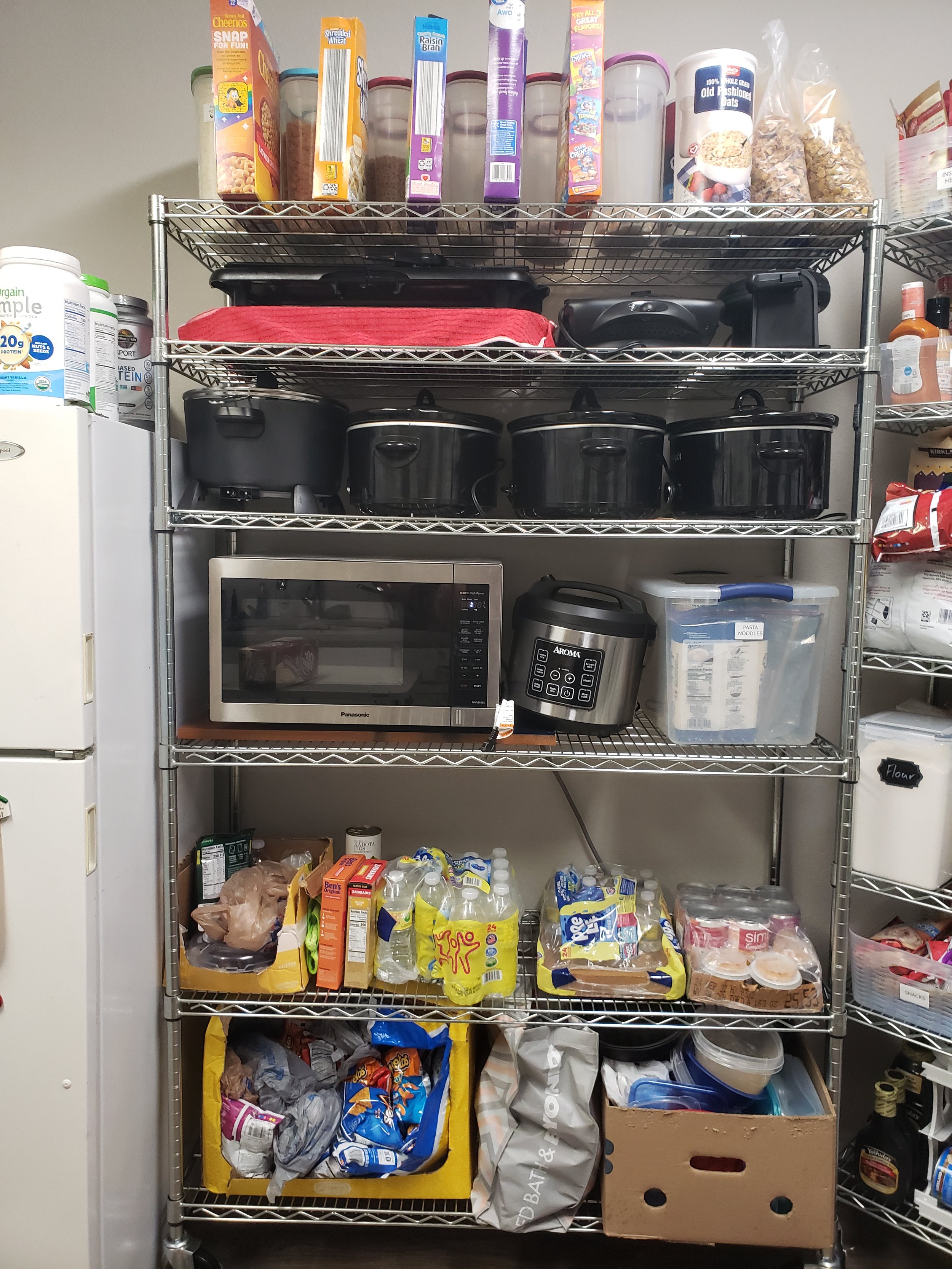 Left Shelf After