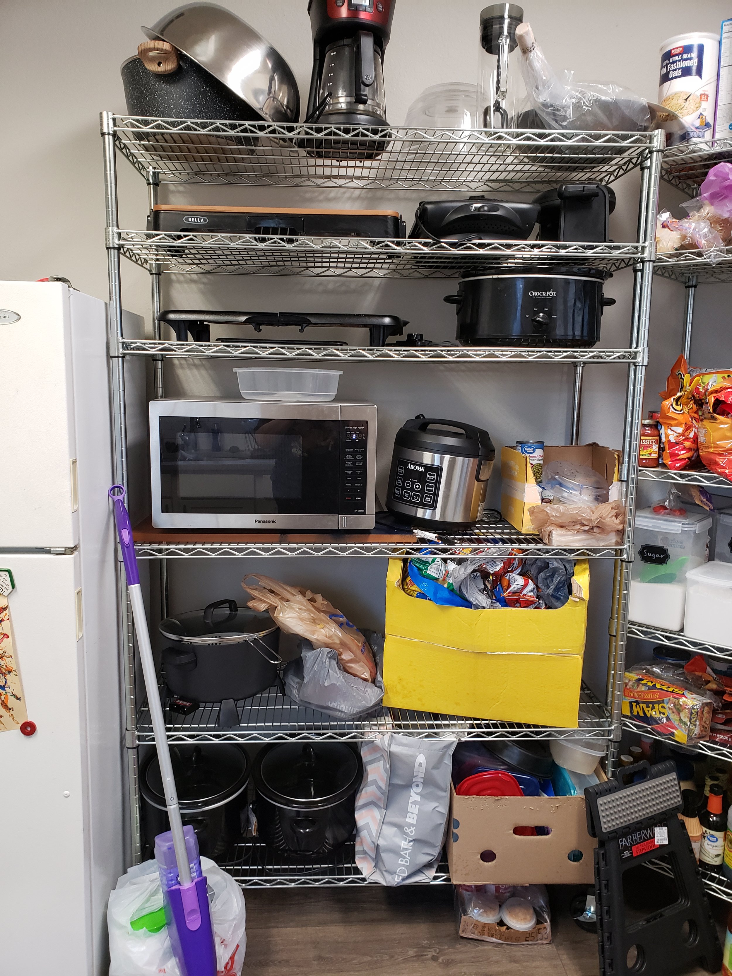 Left Shelf Before