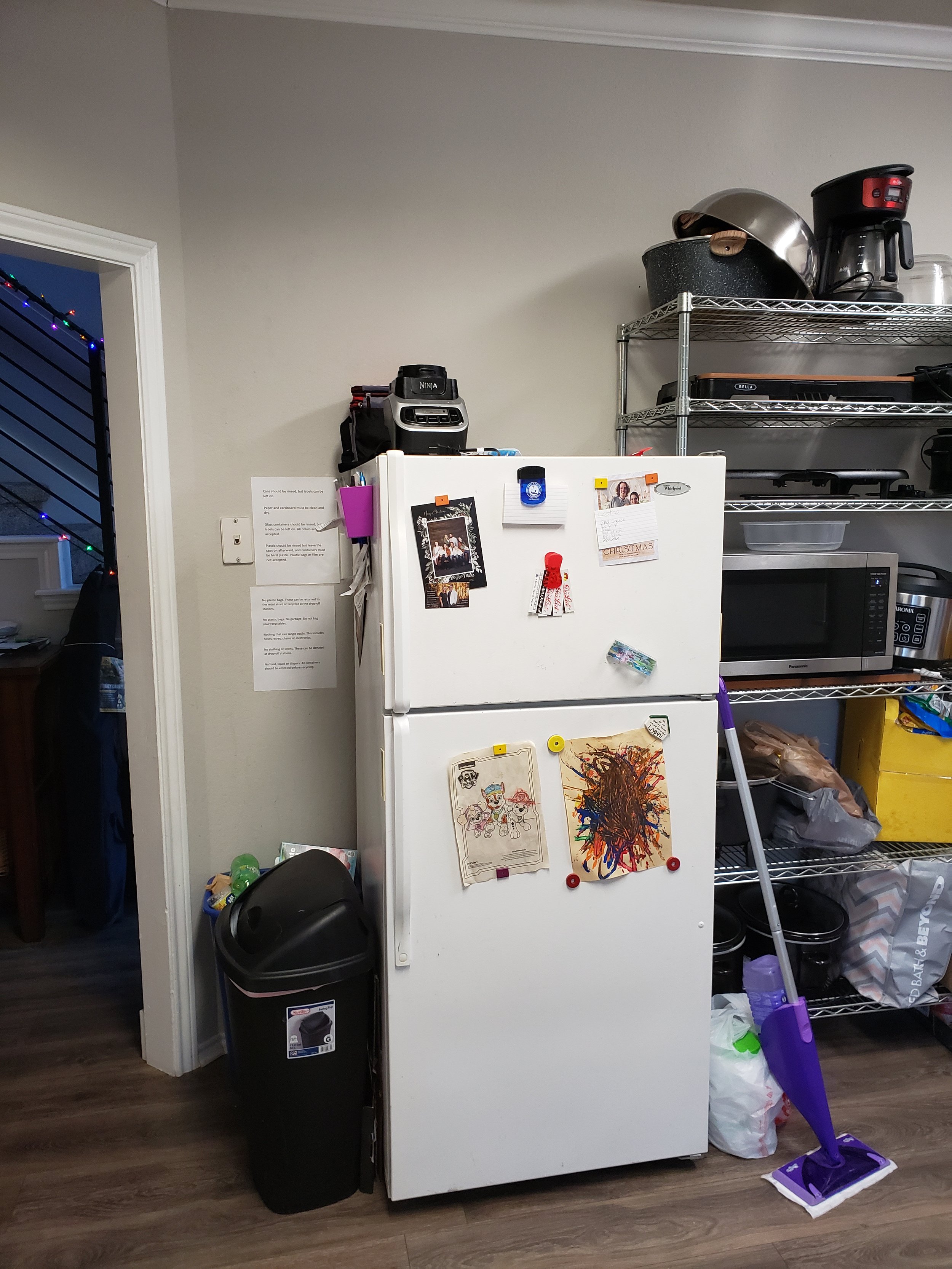 Second Fridge Before