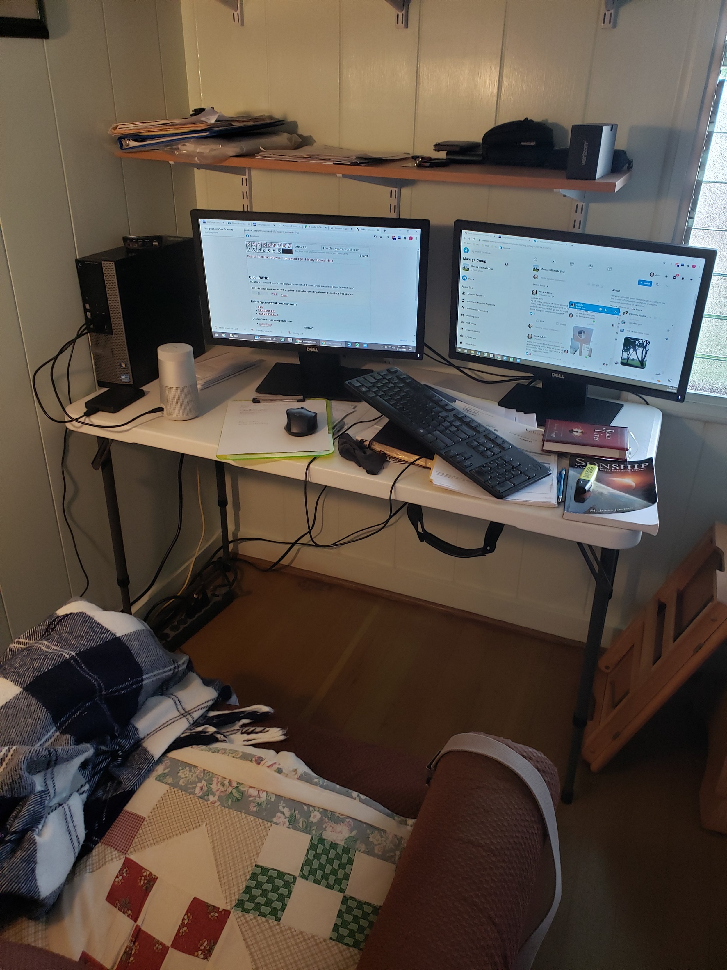 Desk Before