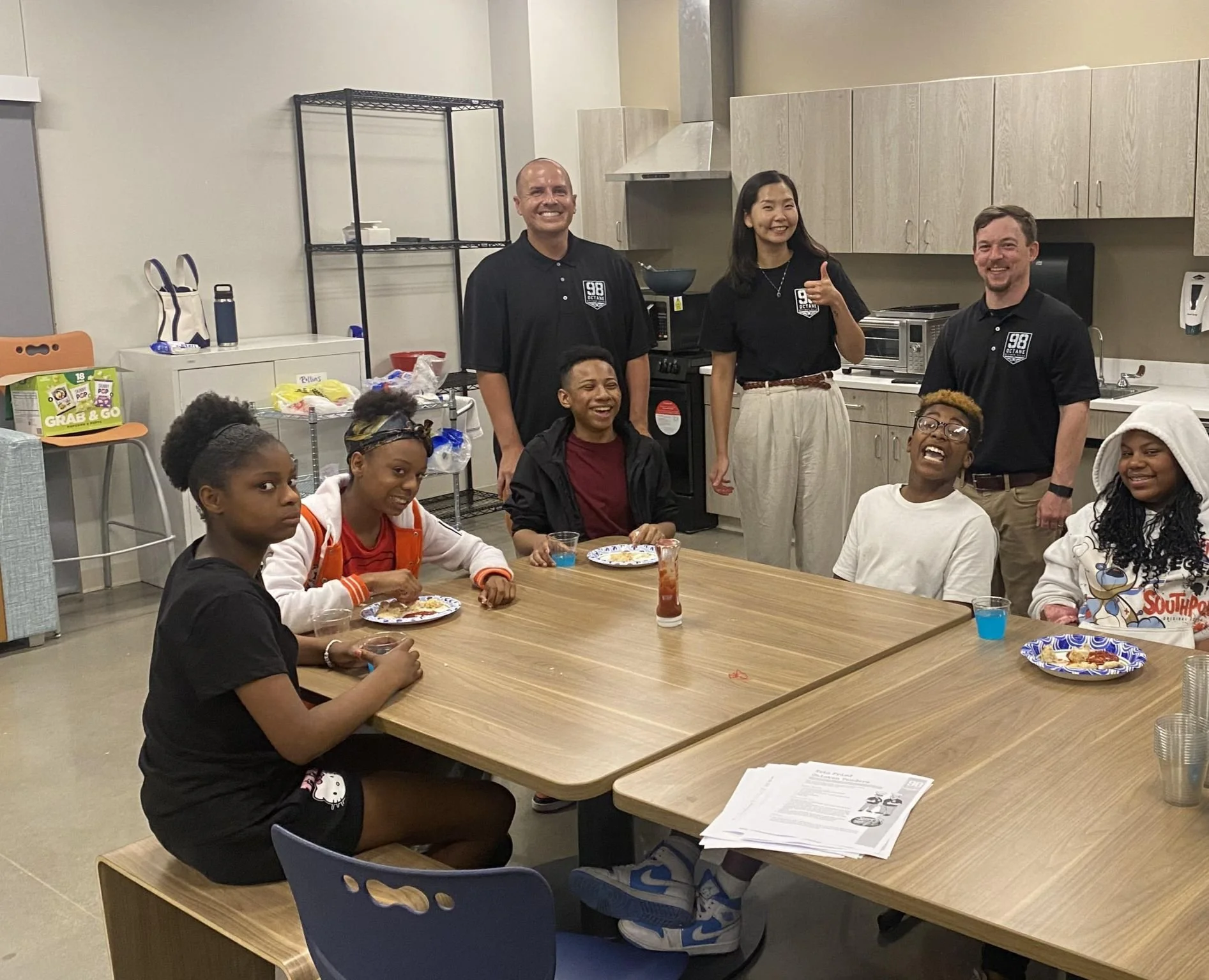 G W Carver Middle School Snack Class!
