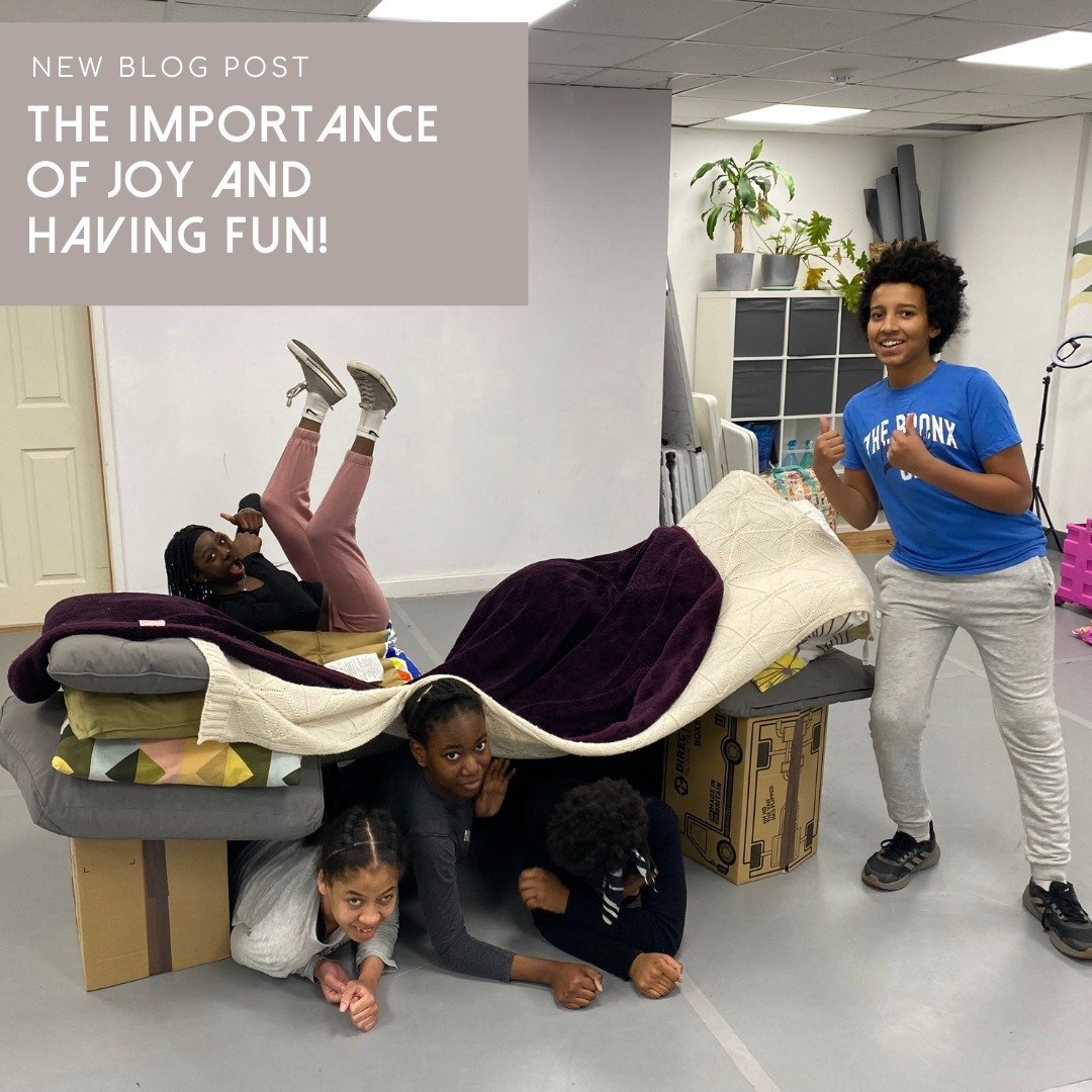 In this week's blog Temi from our Youth Company wanted to remind us to prioritise fun in our lives! We can confidently say that they are an extremely fun group to work with and it's reflected in their words this week, head to the link in our bio to r