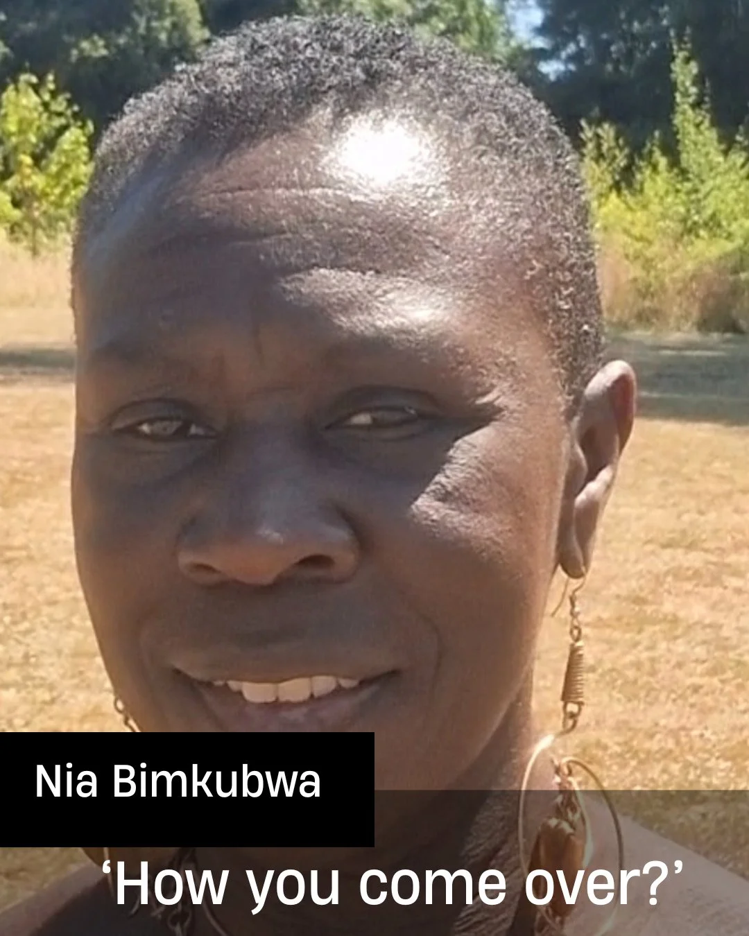 We are Here to Share artist Nia Bimkubwa brings her play 'How you come over?' to Bristol Old Vic on 21st July - swipe to find out more about what you'll be watching!⁠
⁠
Nia Bimkubwa (formerly known as Vanessa Melody) is a soulful, inspirational Brist