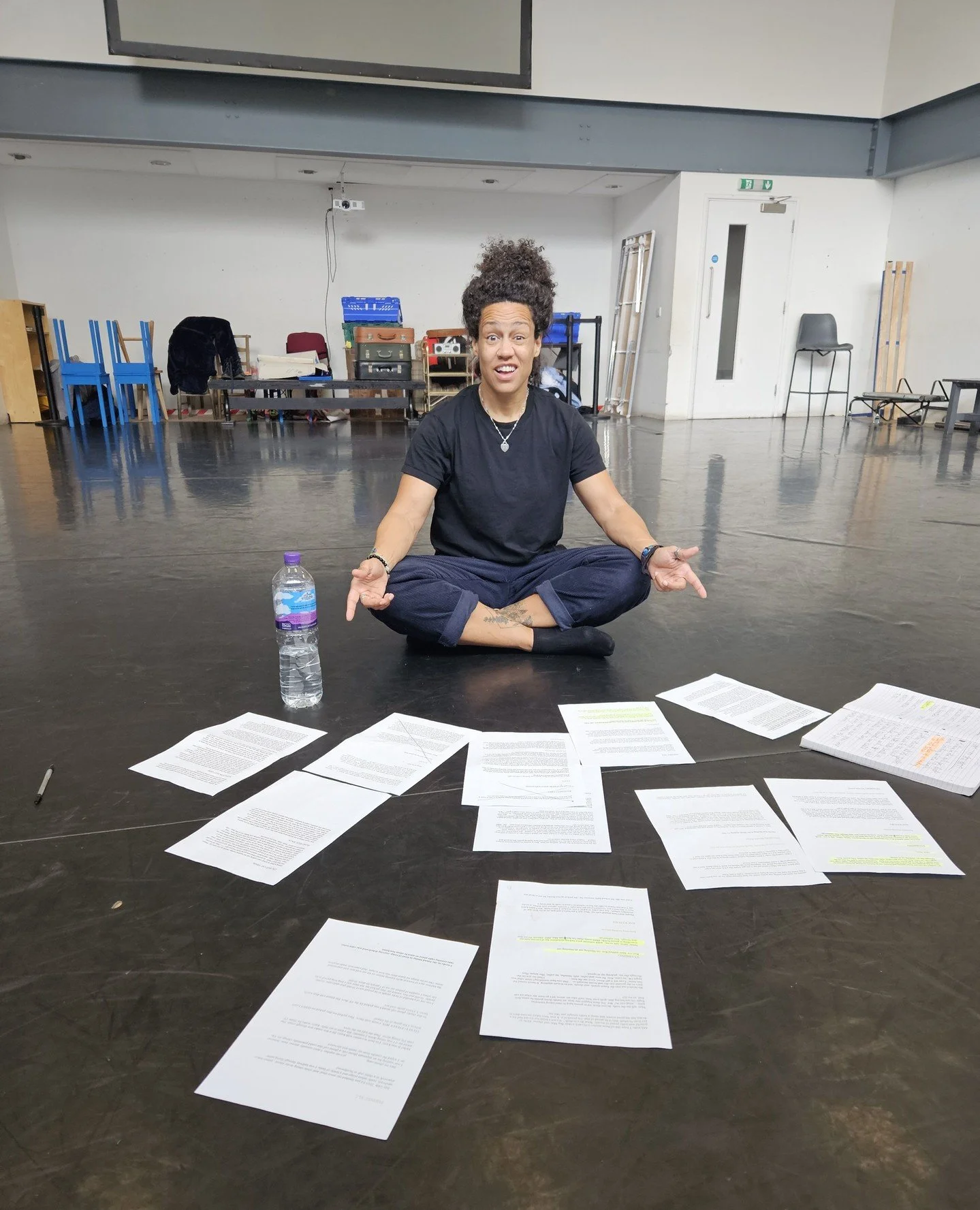 Rozelle has been in rehearsals with Director &amp; Dramaturg Alix, and Dramaturg Corinne over the past few weeks in preparation for the final We are Here to Share performance of the year. ⁠
Her work has been described as &quot;A good mixture of poign