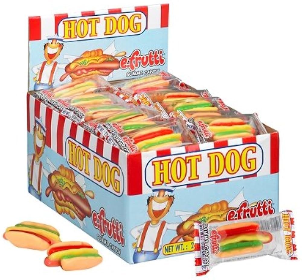 Efrutti Gummi Hotdog
