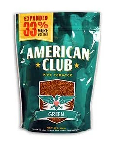 American Club 6oz Menthol Pipe Tobacco — Burke's Distributing