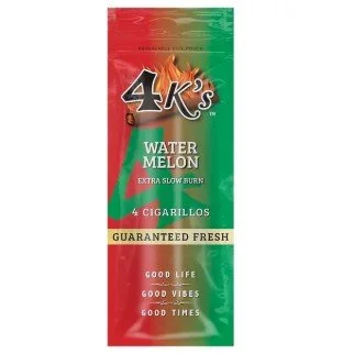 4k's - 4 pack cigarillos - Watermelon