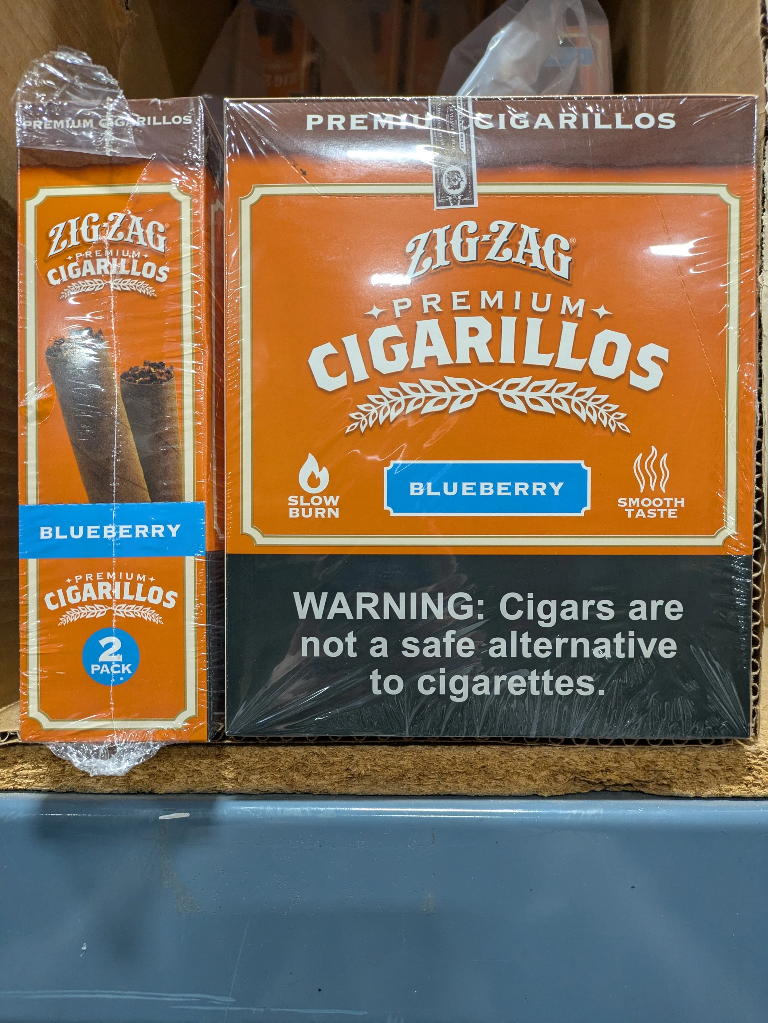 ZigZag Premium Cigarillos Blueberry