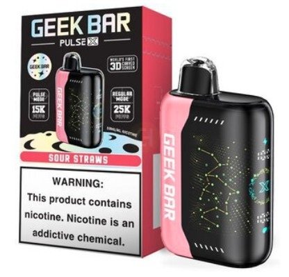 Geek Bar Pulse X Sour Straws
