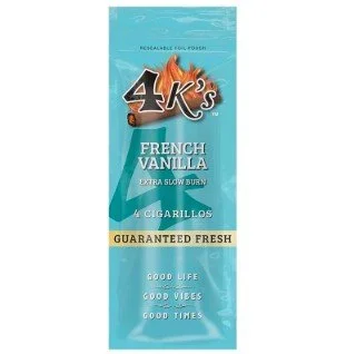 4k's - 4 pack cigarillos - French Vanilla
