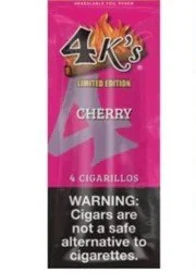 4k's - 4 pack cigarillos - Cherry