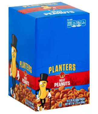 Planters Heat Peanuts - 1.75 oz.