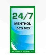 24/7 Menthol 100 Box