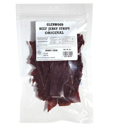 Glenwood Beef Jerky Strips - Original 6oz