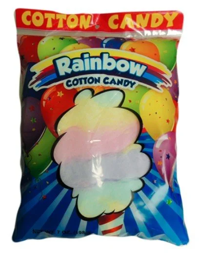 Rainbow Cotton Candy