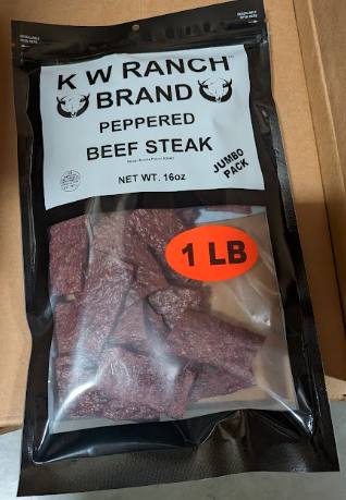 K W Ranch Peppered Beef Steak