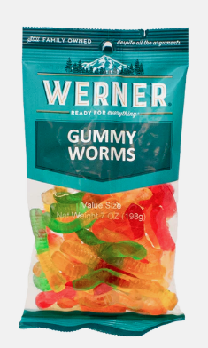 Werner Gummy Worms