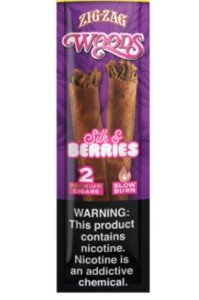 Zigzag Wood 15/2CT Silk & Berries