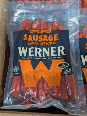 Werner Sausage Meat Sticks Original Refill