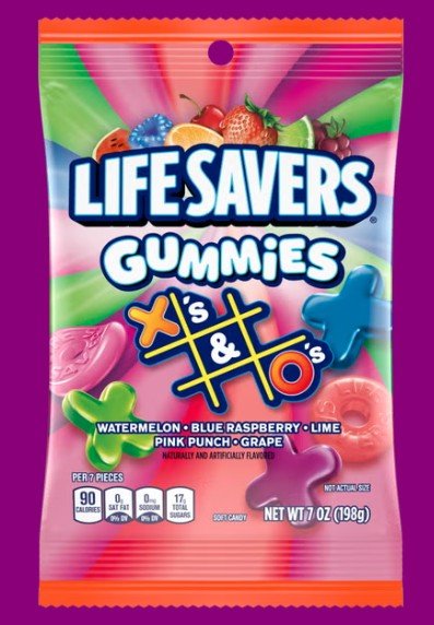 Lifesaver Gummi X's & O's