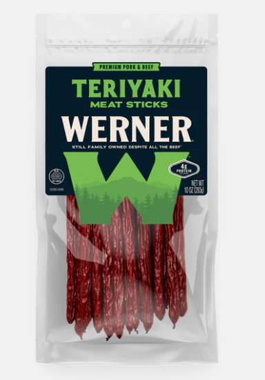 Werner 9" Teriyaki Stick 10oz