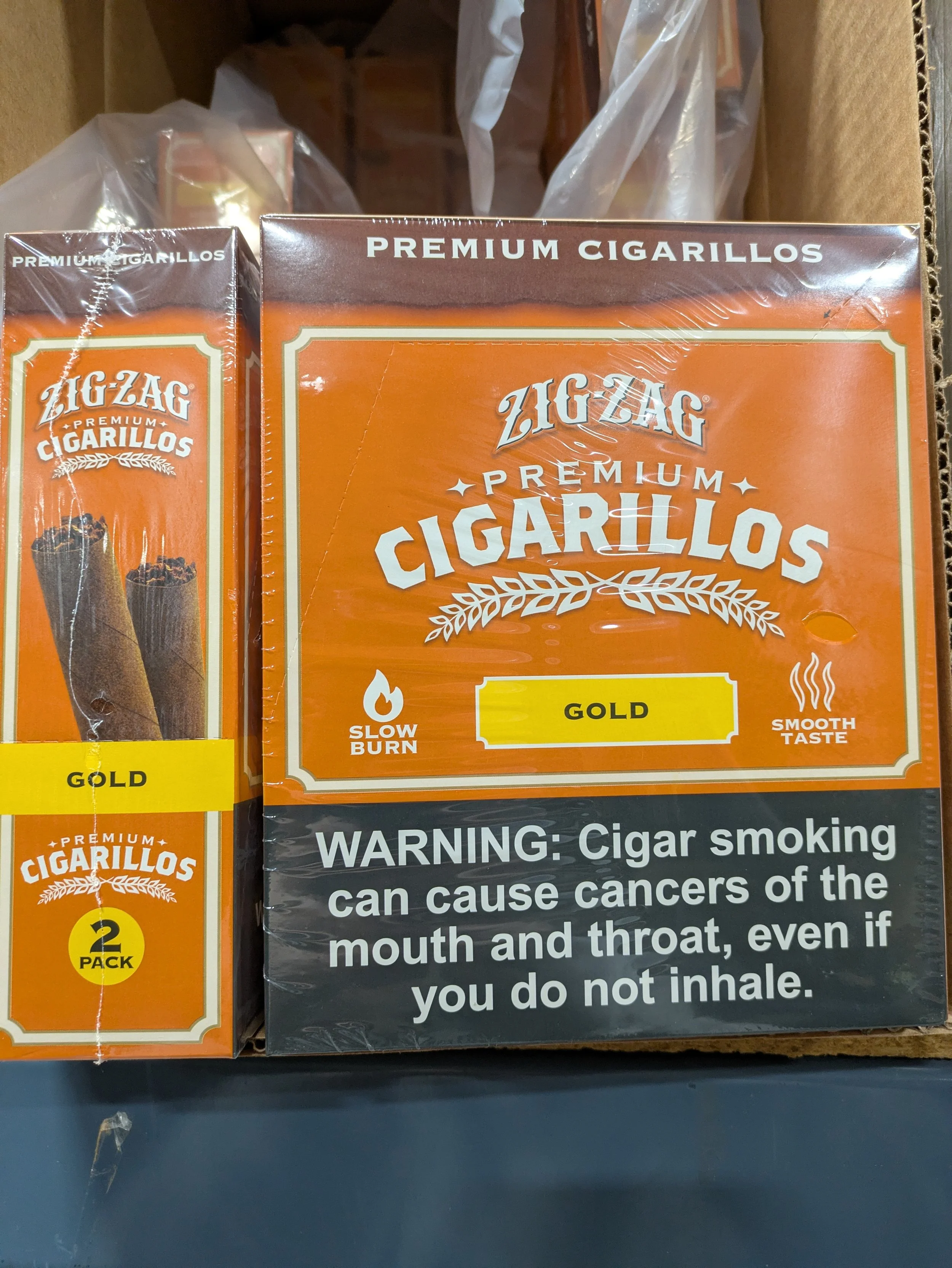 ZigZag Premium Cigarillos Gold