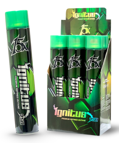 Ignitus Premium 15x 750ml Butane