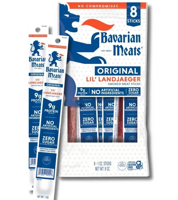 Bavarian Meats Lil' Landjaeger Original Snack Sticks 1oz