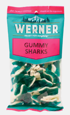 Werner Gummy Sharks