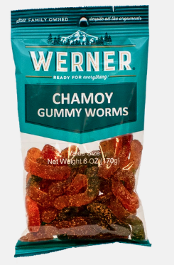 Werner Chamoy Gummy Worms