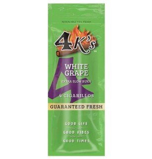 4K - 4 pack cigarillos - White Grape
