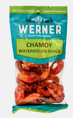 Werner Chamoy Watermelon Rings