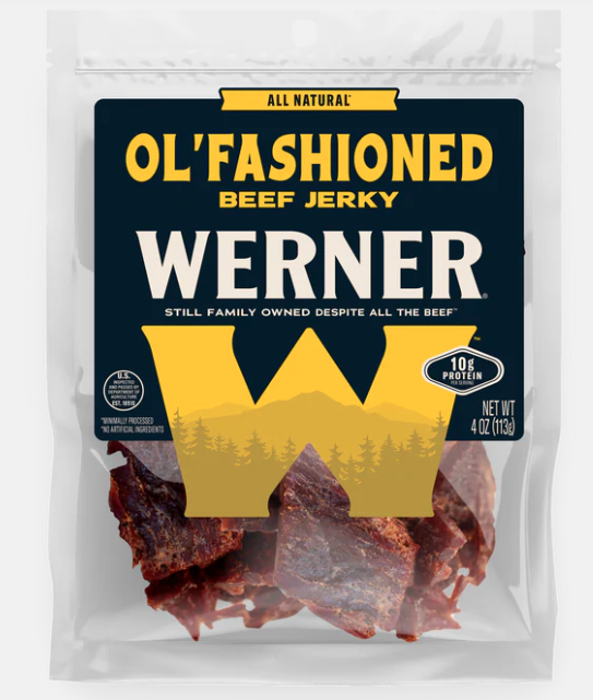 Werner Old Fashioned Jerky 4oz