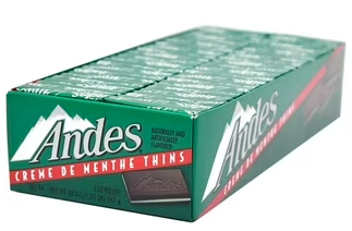 Andes Creme De Menthe Thins