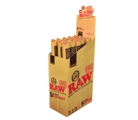 Raw - 5 stage Rawket pack - 5 ct.