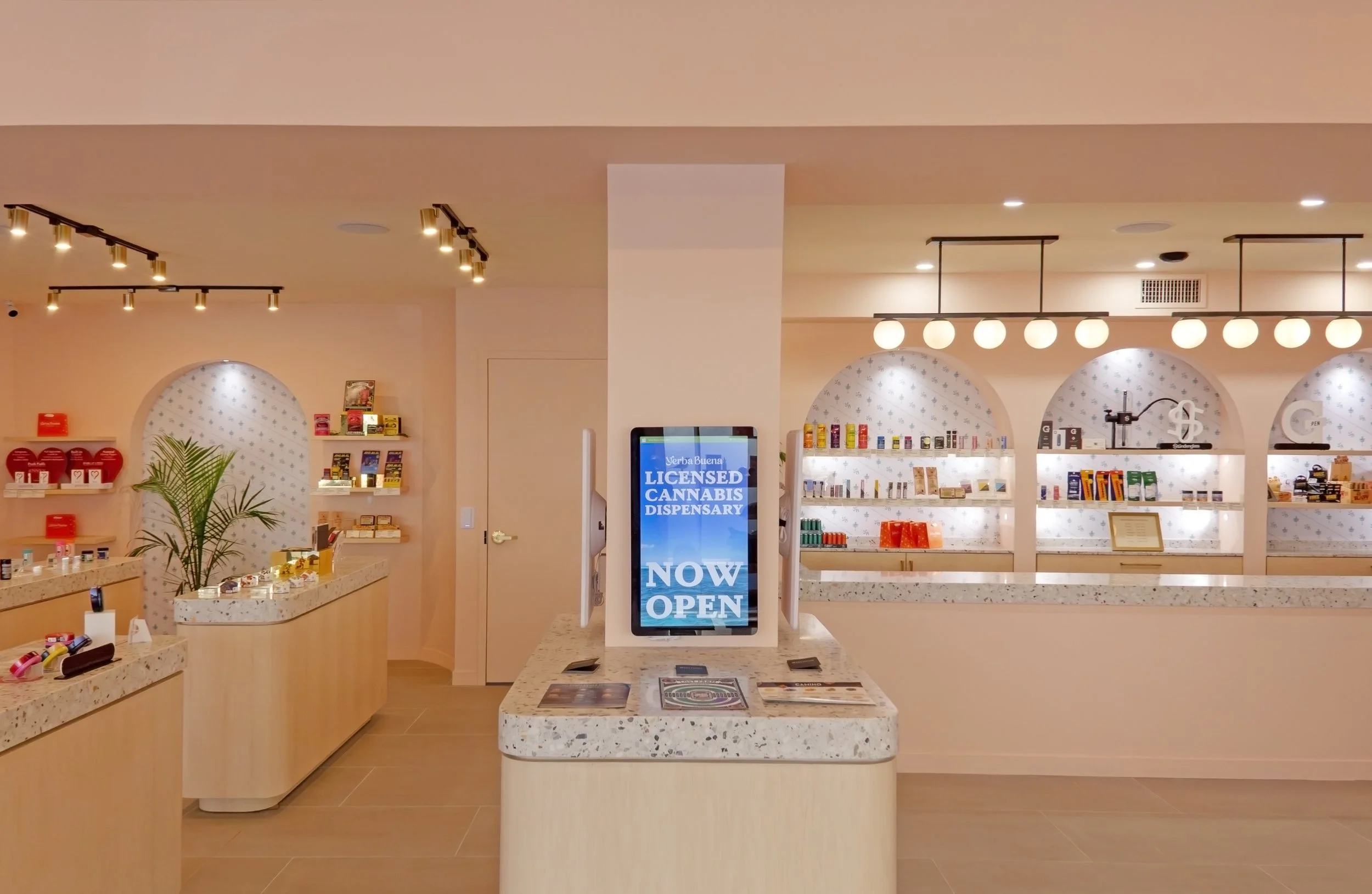 A photo of the view inside Yerba Buena, a warm and welcoming beautiful boutique.