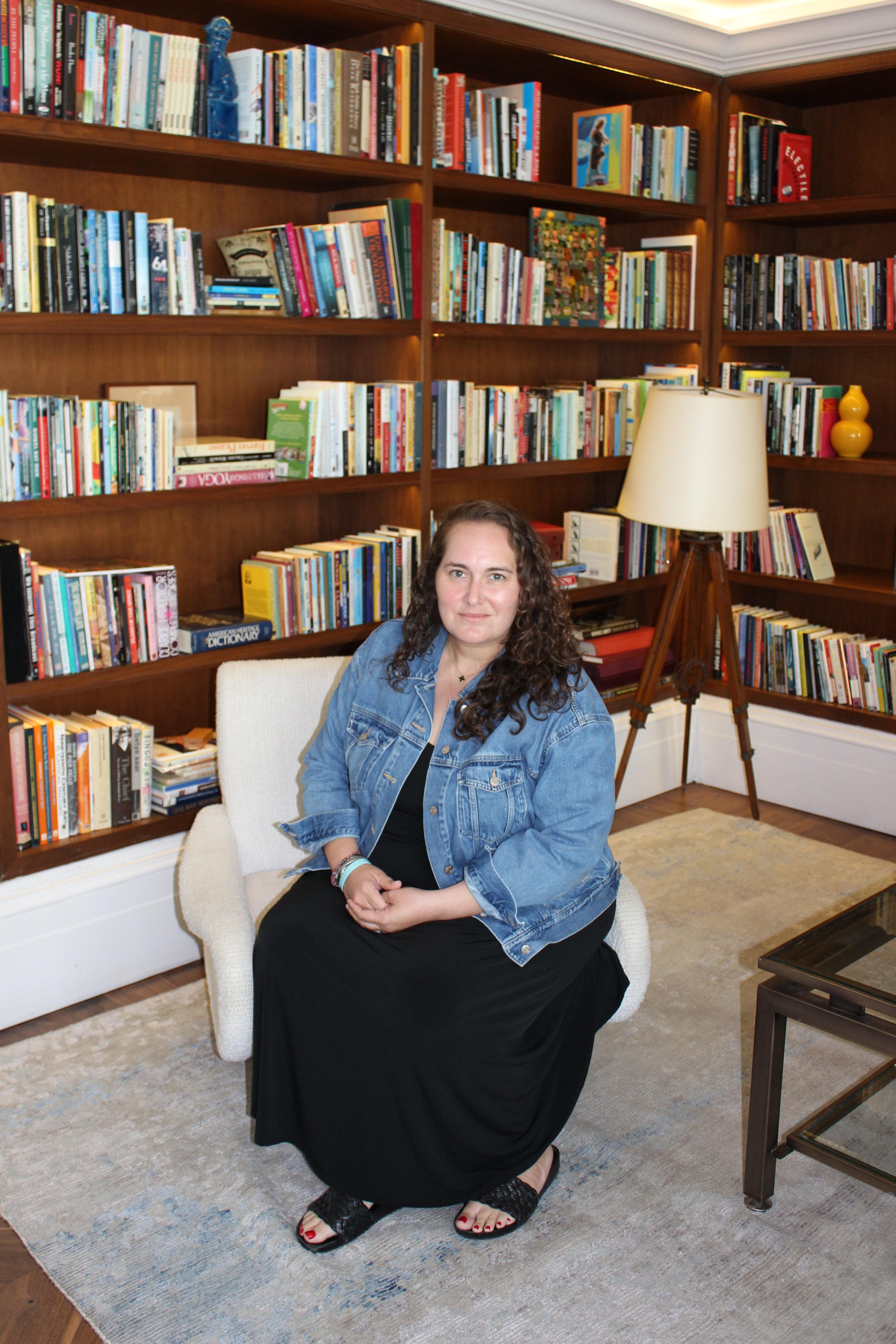 Mary Block, Writer in Residence at The Betsy Writer's Room, August, 2024, Miami Beach FL