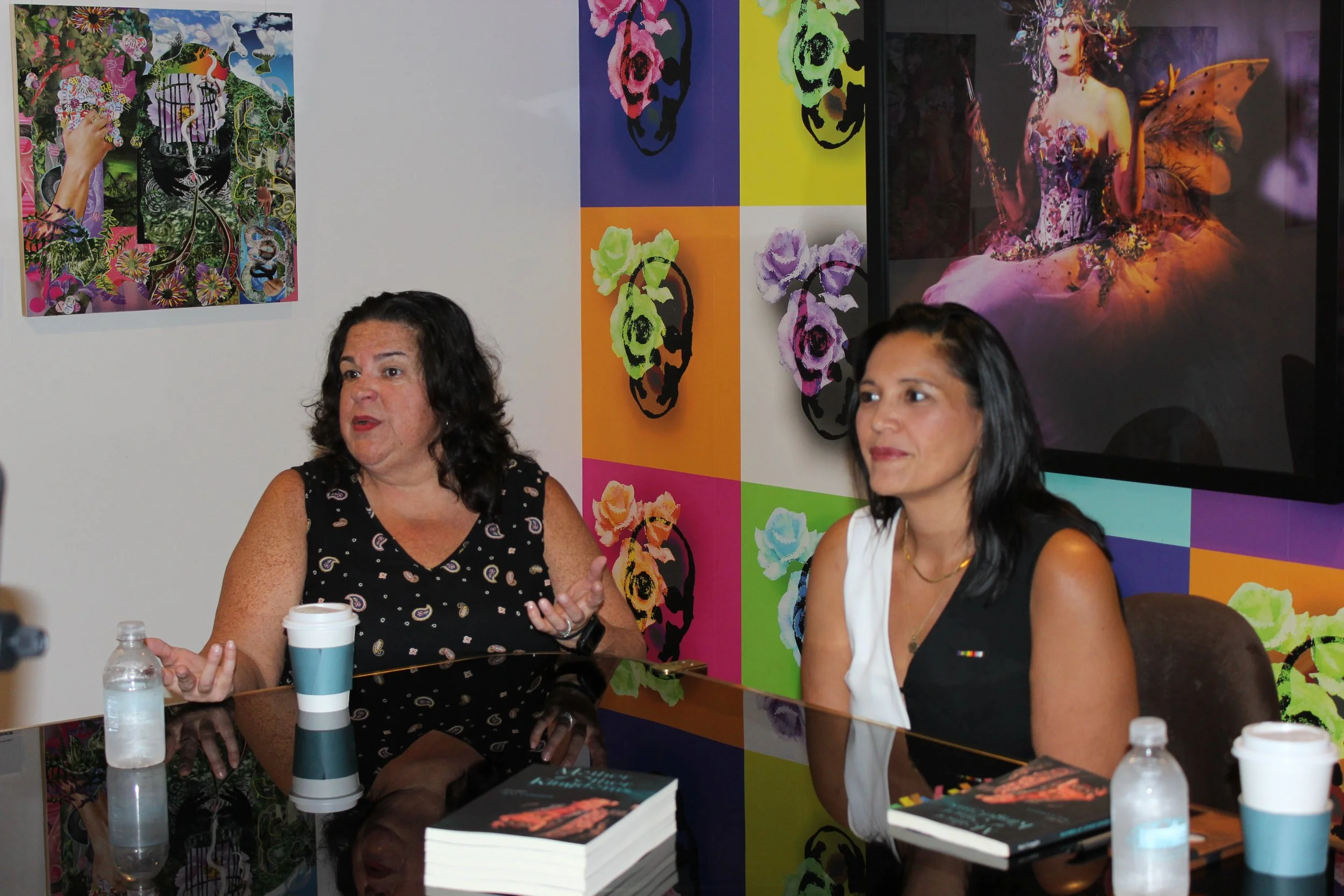 Cafecito with Caridad and Kai, at The Betsy Hotel, Miami Beach, FL August 2024