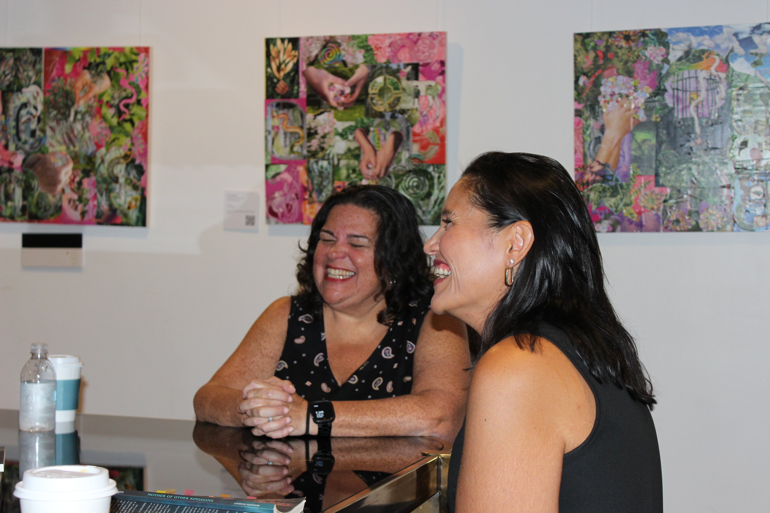 Cafecito with Caridad and Kai, at The Betsy Hotel, Miami Beach, FL August 2024