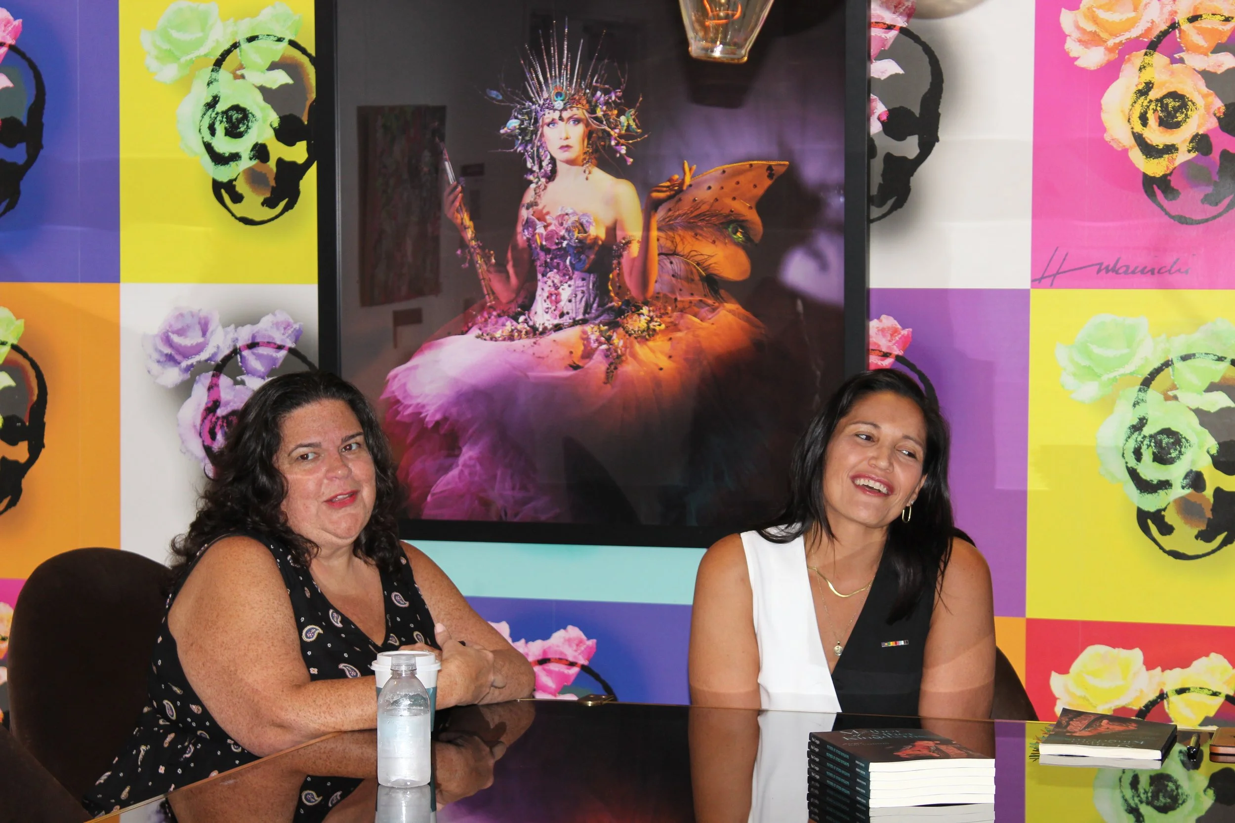 Cafecito with Caridad and Kai, at The Betsy Hotel, Miami Beach, FL August 2024