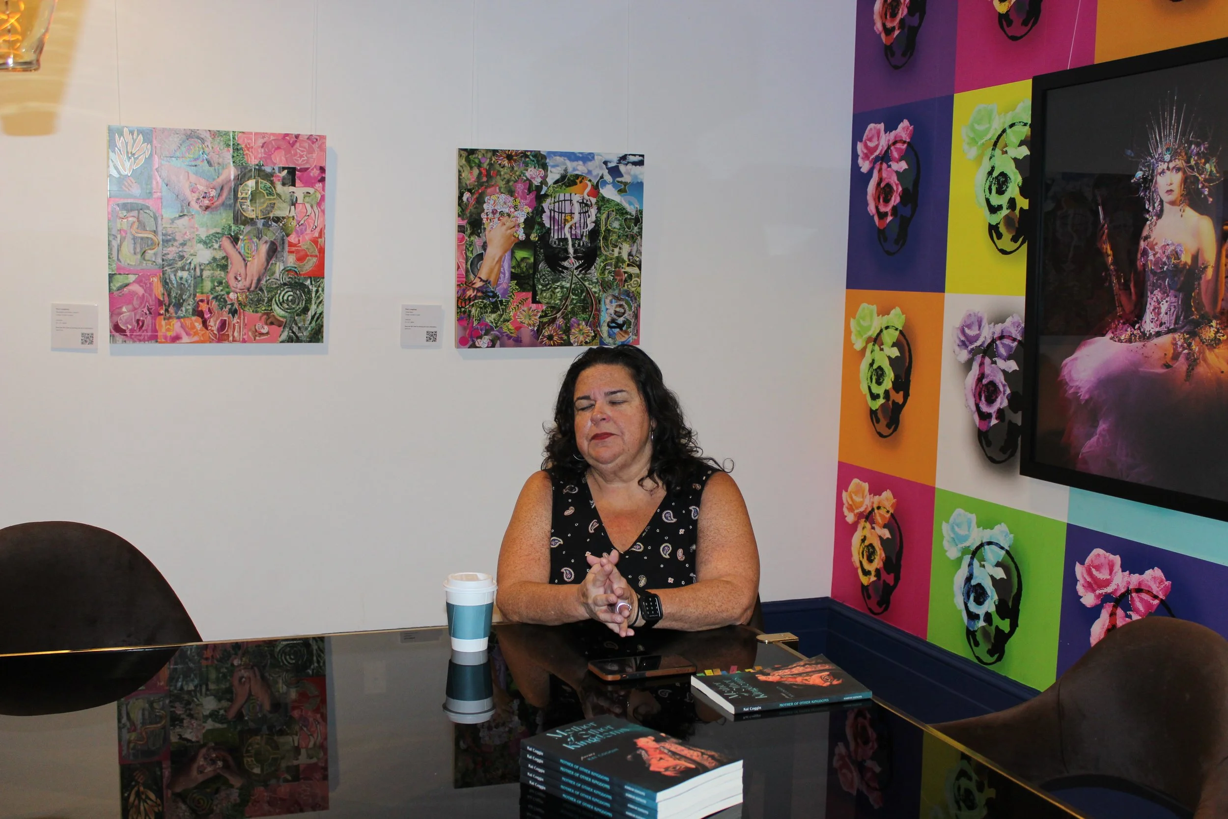 Cafecito with Caridad and Kai, at The Betsy Hotel, Miami Beach, FL August 2024