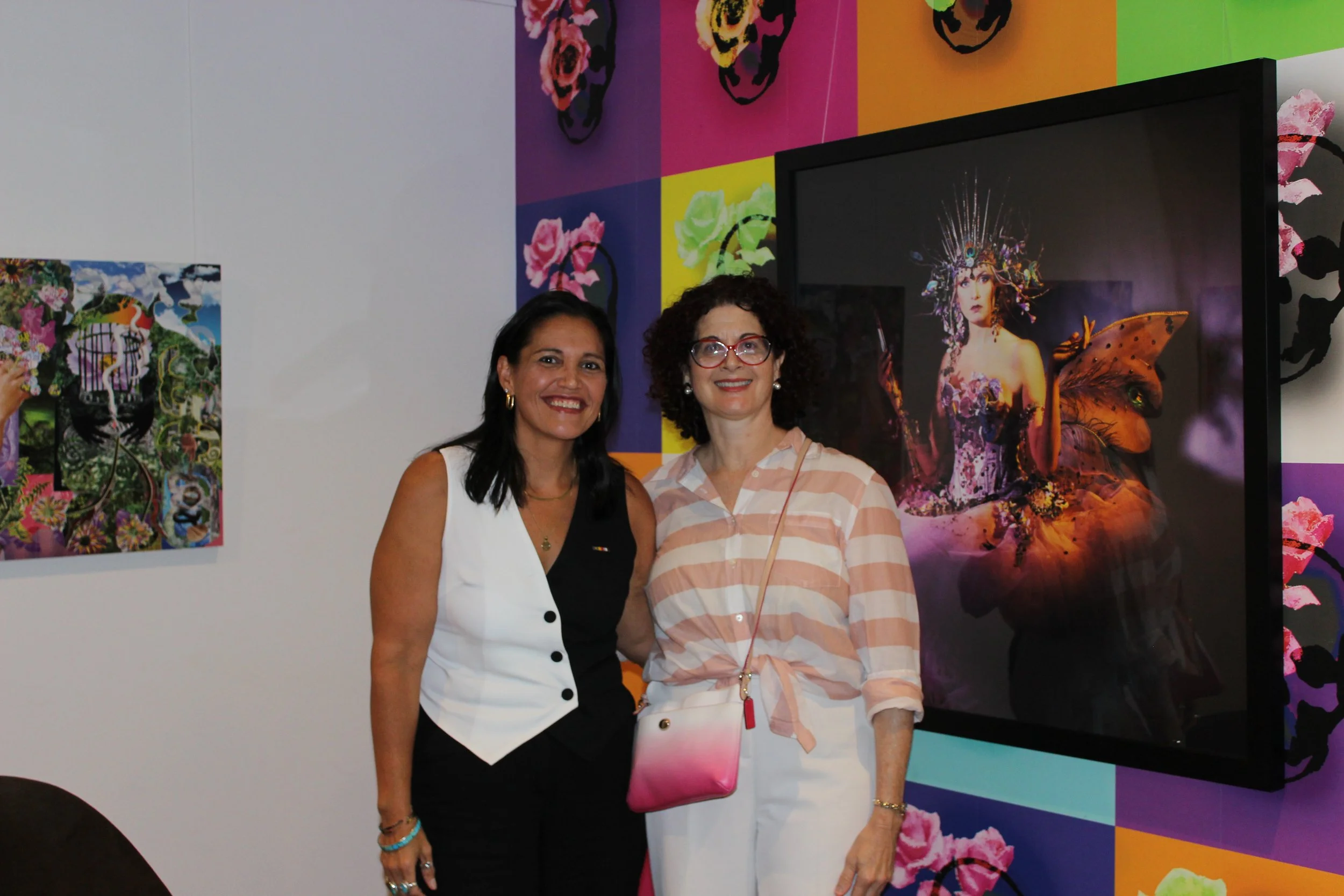 Cafecito with Caridad and Kai, at The Betsy Hotel, Miami Beach, FL August 2024