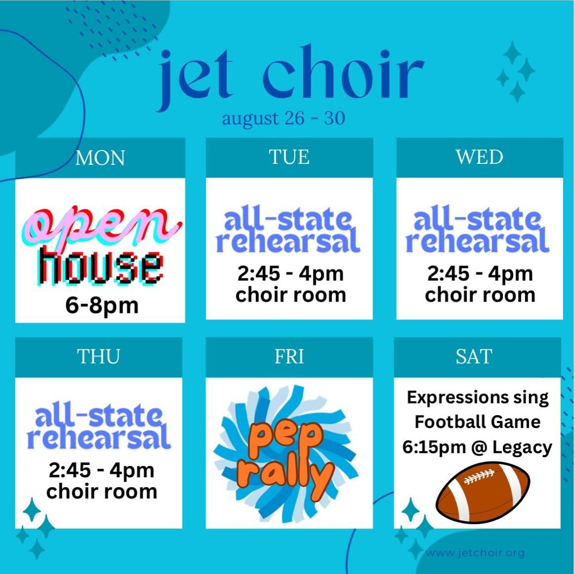 This week in JET Choir!