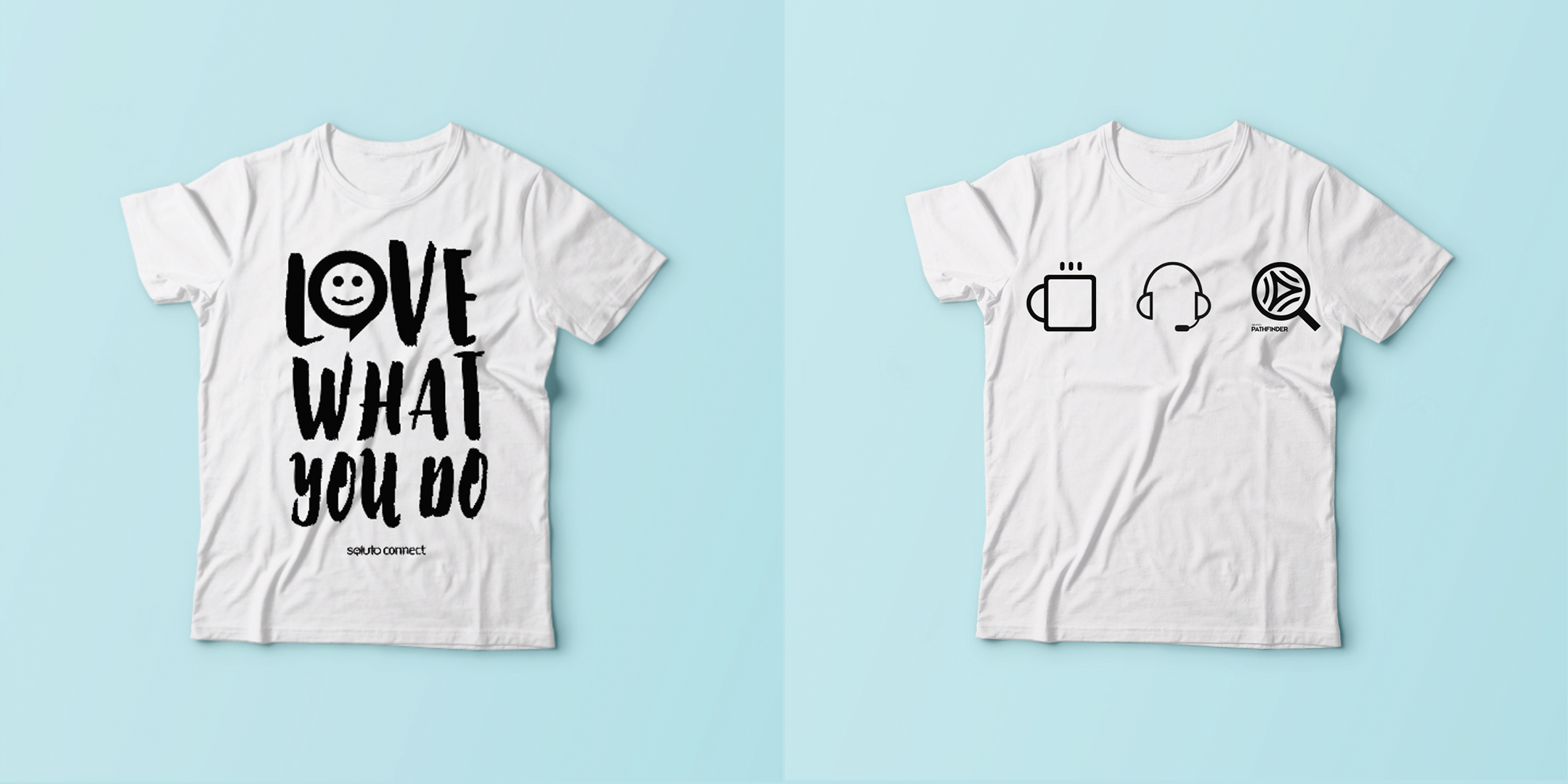 T-shirts to celebrate an application launch