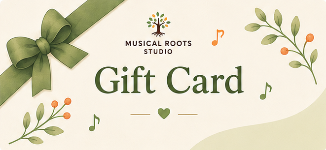 Musical Roots Gift Card