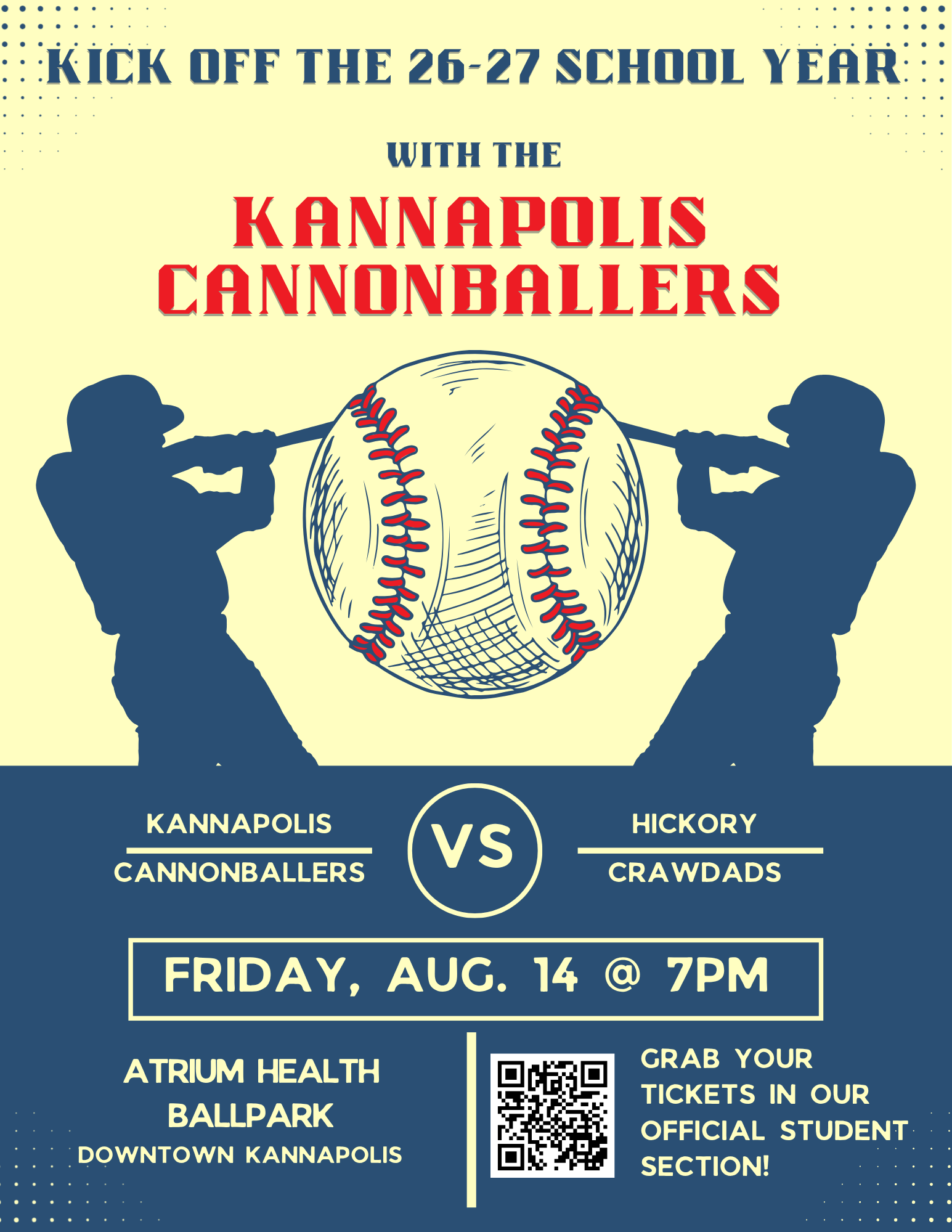 Cannonballers Back To School Spirit Night 