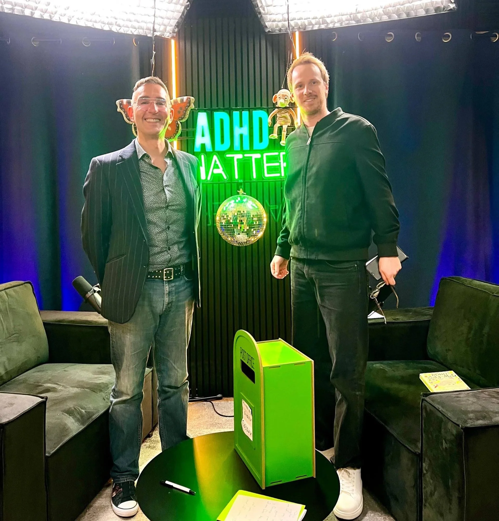 ADHD Chattering with Alex Partridge on his podcast