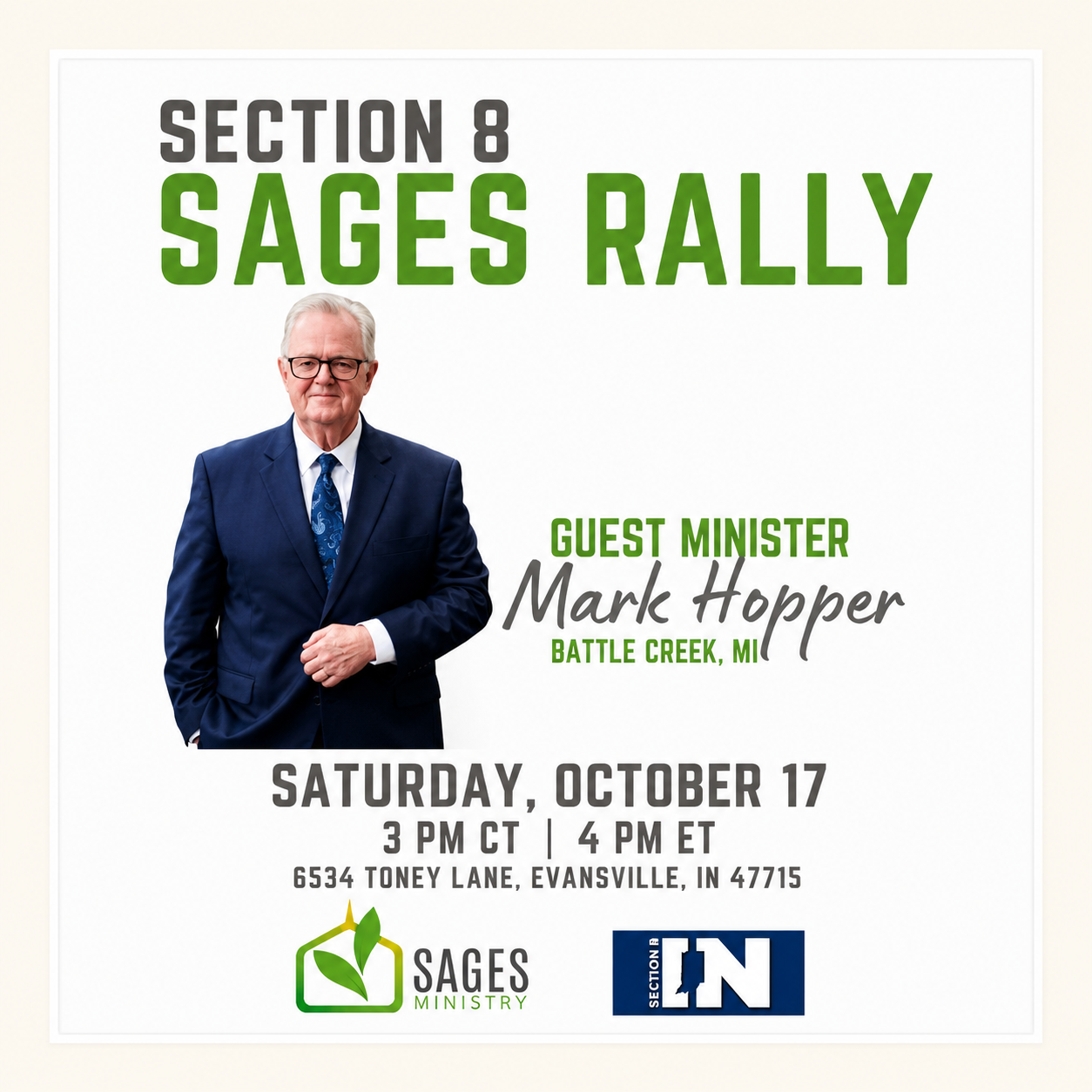 IN Section 8 Sages Rally