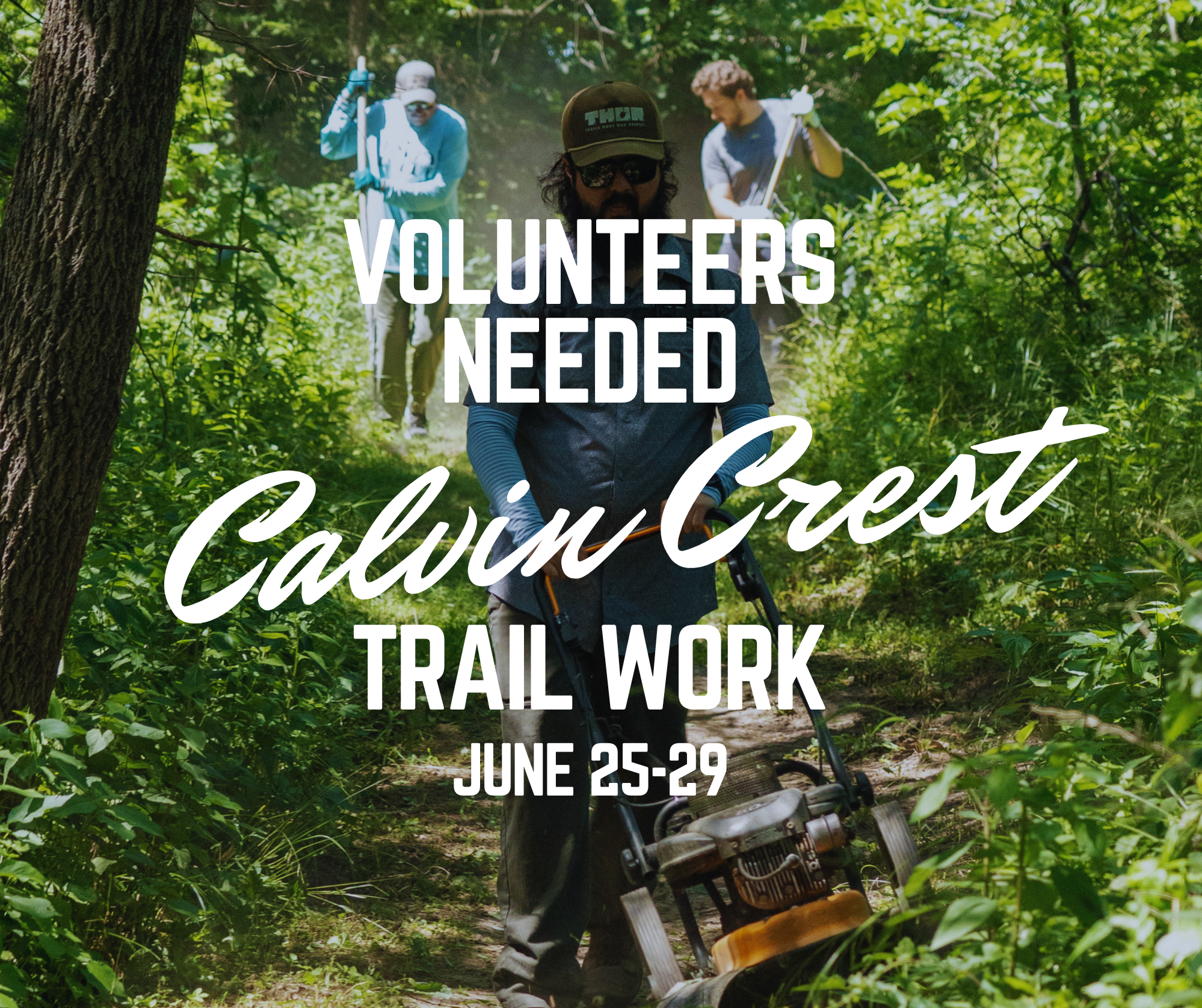 Volunteer Trail Days at Calvin Crest