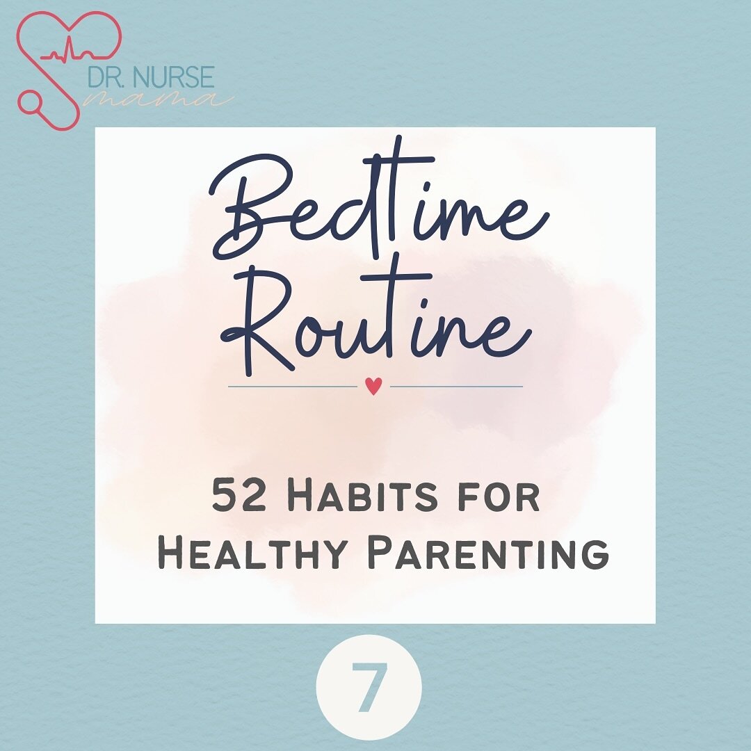 🙋🏼&zwj;♀️Who is doing this with me? 

🎧 Habit 7 is bedtime routine!

🛏️ A bedtime routine is one of the best ways to promote optimal sleep and improve relational connections. Many families have a bedtime routine that involves screen time and litt